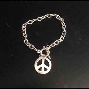 Peace Sign Bracelet