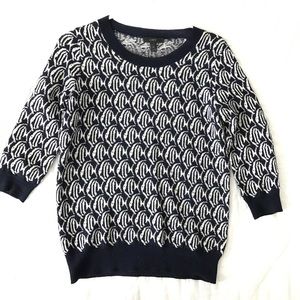 Jcrew fish sweater