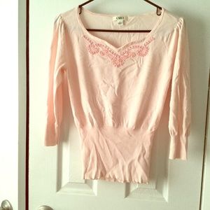 Pink blouse