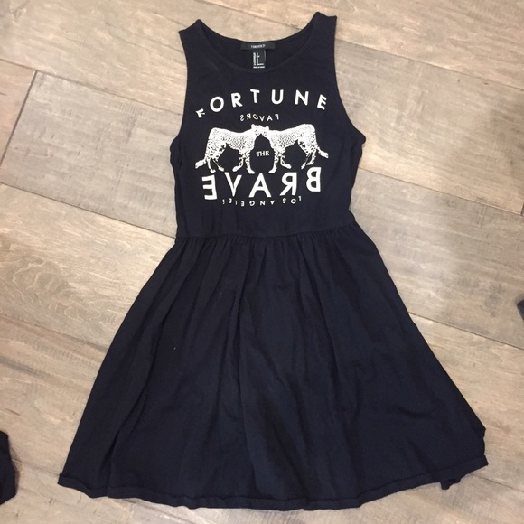 Forever 21 Fortune Favors The Brave dress