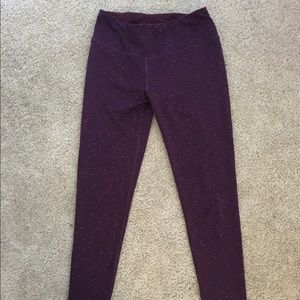 Purple design Victoria's Secret Sport leggings