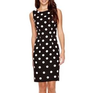 Alyx black and white polka dot dress
