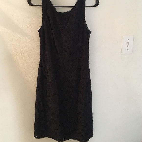 BR Navy Lace Dress