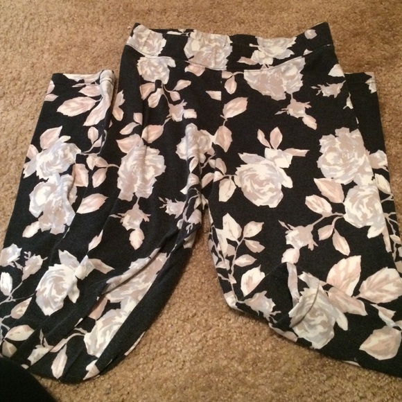Floral print leggings - Picture 1 of 2