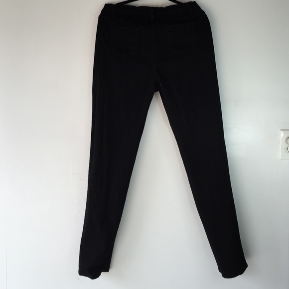 Black straight stretch jeggings 3xl - Picture 4 of 4