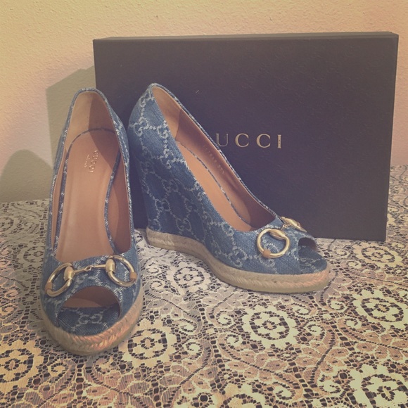 Gorgeous Gucci Wedges