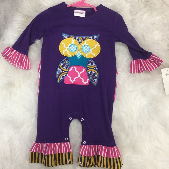 Natalie Grant Owl Onesie