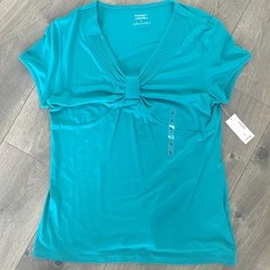 Women's teal green tee NEW