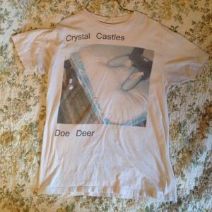 Crystal Castles Doe Deer T Shirt