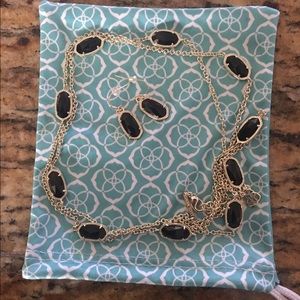 Kendra Scott Kellie Necklace and Lee Earrings