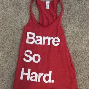 "Barre Do Hard" Tank