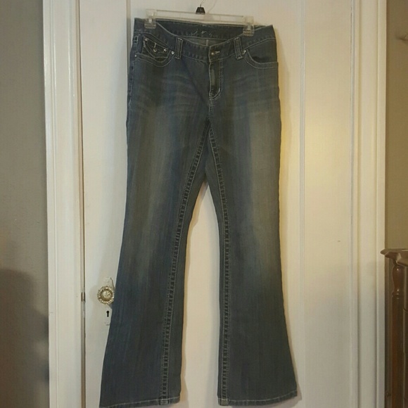 INC fit n flare jeans