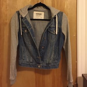 Jean Jacket with Hoodie