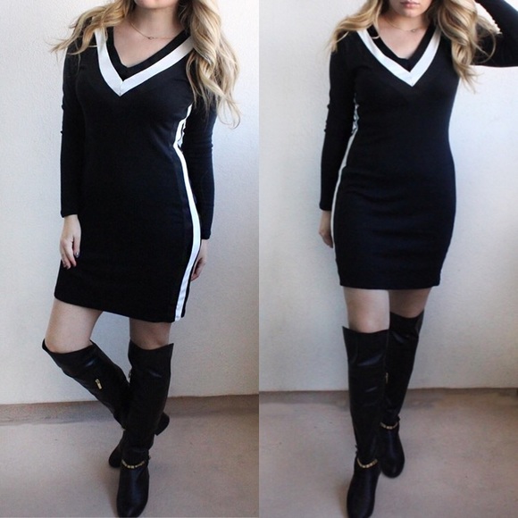Black Sweater Dress