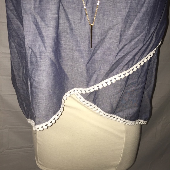 MFYO Boutique Chambray hi low top - Picture 2 of 4