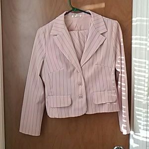 💡 SALE 💰 Blush business suit mini skirt set