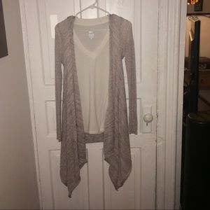 Mossimo supply co. hooded cardigan sweater