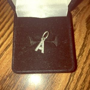 Pandora charm letter "A"
