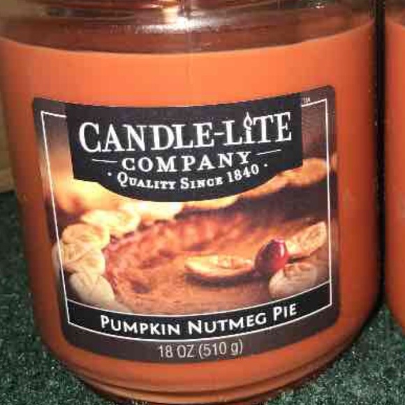 Pumpkin nutmeg pie candle
