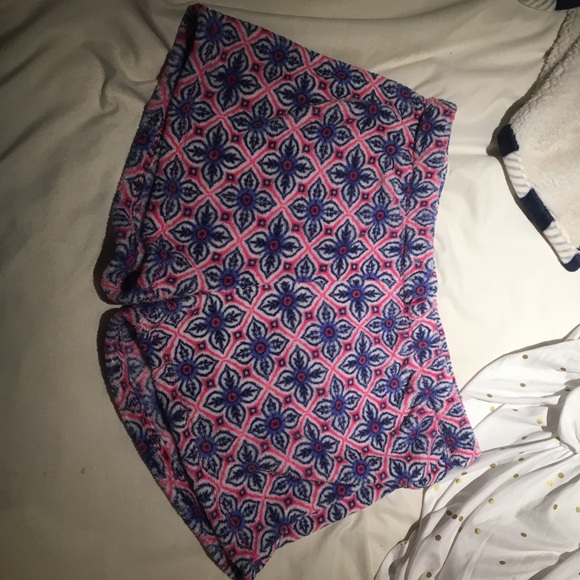 Fuzzy pj bottoms (shorts) - Picture 1 of 1