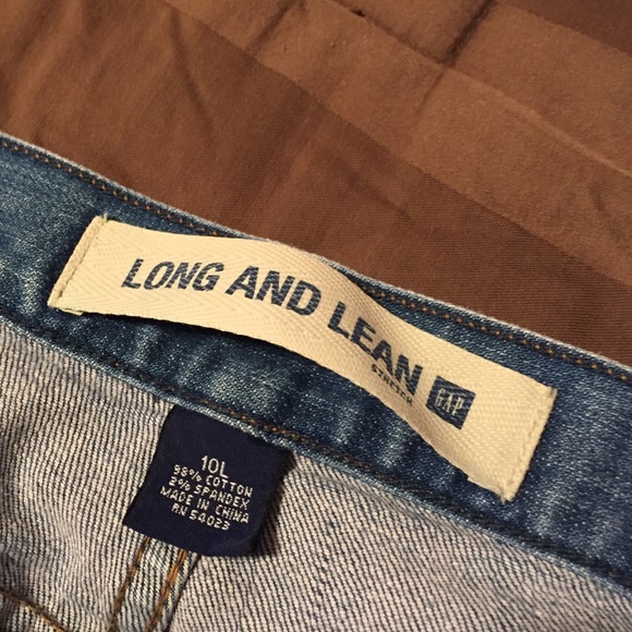 Gap "Long & Lean" blue jeans - Picture 4 of 4
