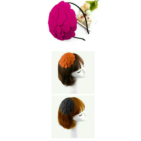 NEW 3-Piece Vintage Flower Headband Hair Accessory
