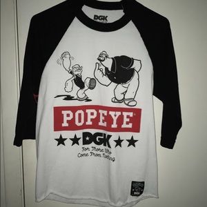 DGKxPOPEYE Raglan T-Shirt