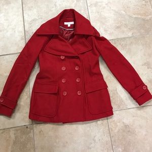 🎉HOST PICK🎉New York & Co Red peacoat
