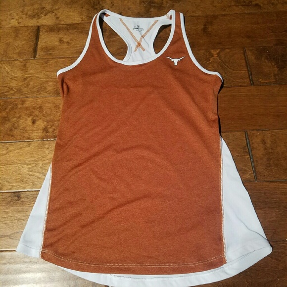 Texas Longhorn workout top