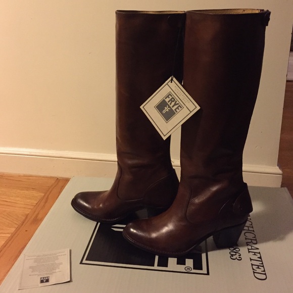 Frye Boots. Jackie Zip Tall. NWT.