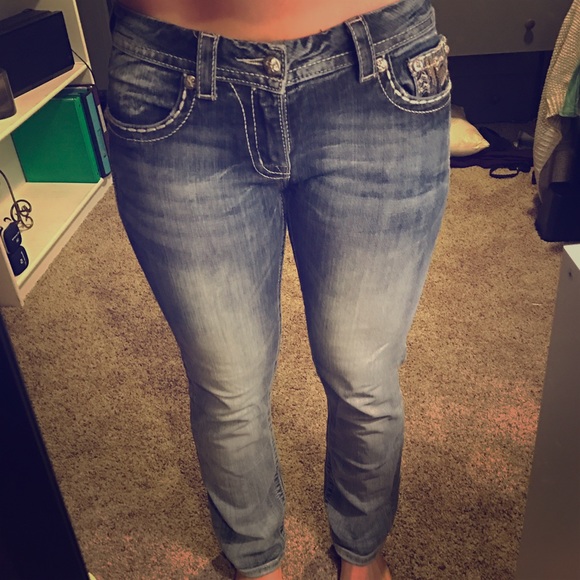 Miss Me straight leg jeans