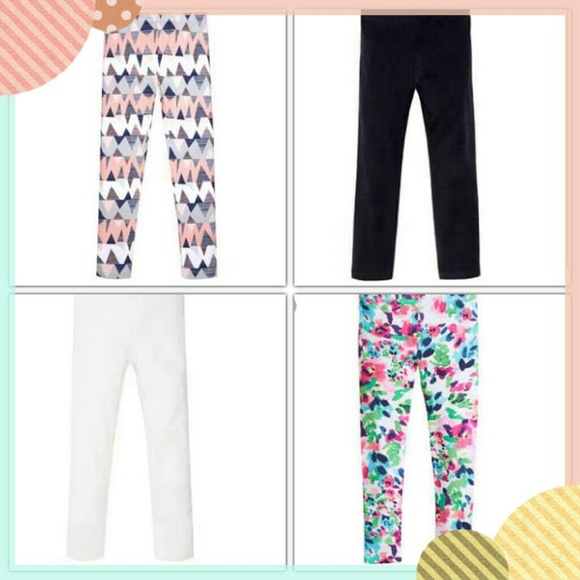 4 BRAND NEW JustFab Girls Leggings*