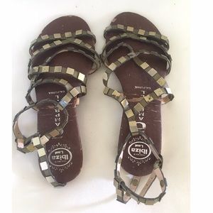 Jeffrey Campbell Athena studded gladiator sandals