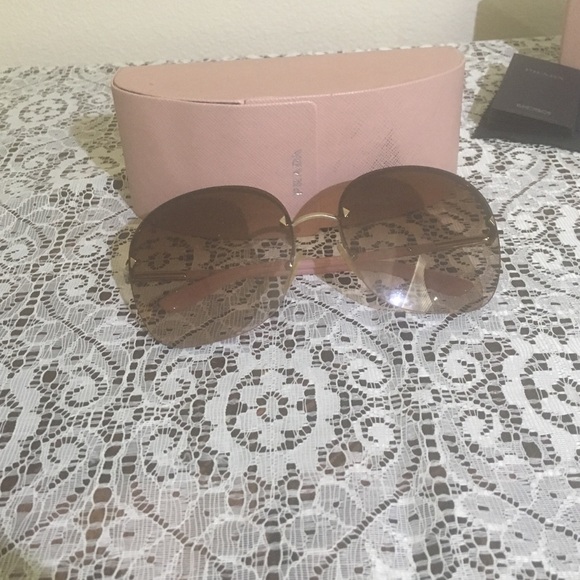 Oversized Prada Sunglasses