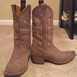 Frye Daisy Duke Cowboy Boots