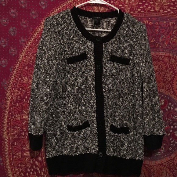 Ann Taylor Button Down Cardigan