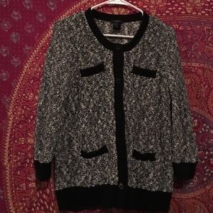 Ann Taylor Button Down Cardigan