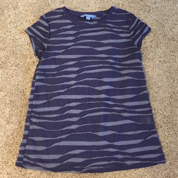 SimplyVera Vera Wang Blue Wave Top