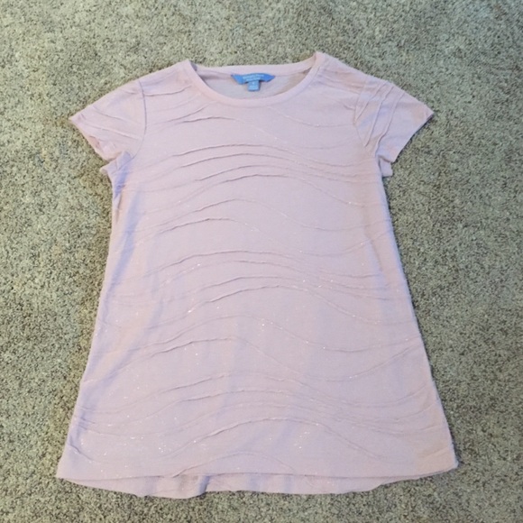 SimplyVera Vera Wang Pale Pink Top