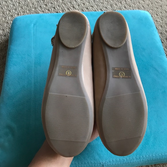 🏁 Camel Dobie Criss Cross Flats 6 - Picture 4 of 4