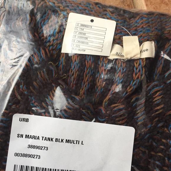 NWT Urban Outfitters Multi Color Knit Top - Picture 4 of 4