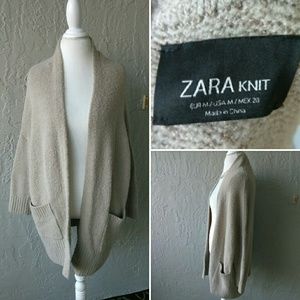 ZARA KNIT essential long Cardigan