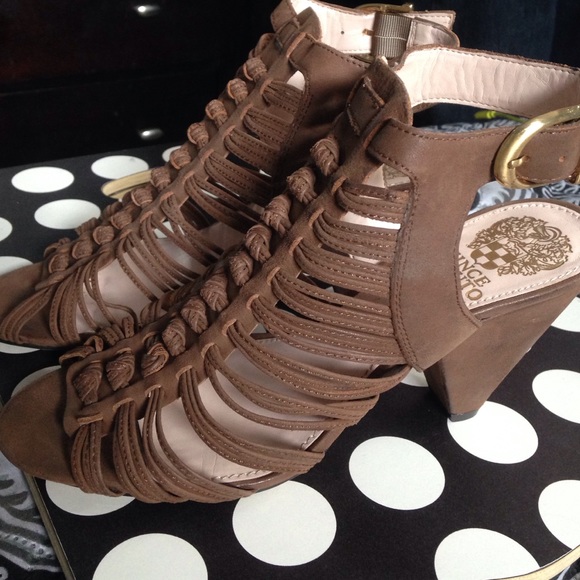 Vince Camuto strappy heels