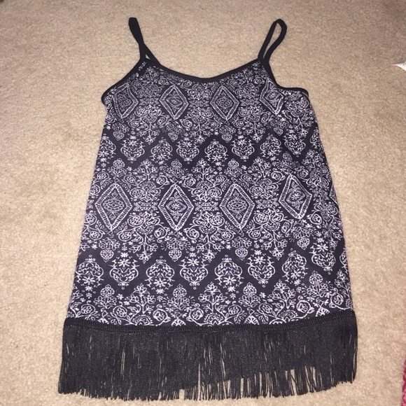 fringe tank top