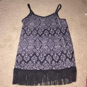 fringe tank top