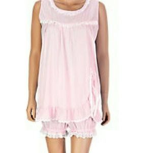 SALE! Lace Ruffle Bloomer Pajamas