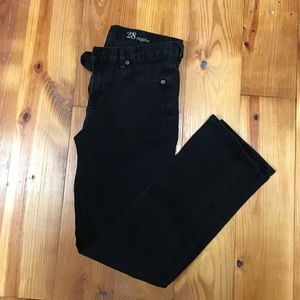 J. Crew Black Matchstick Jeans