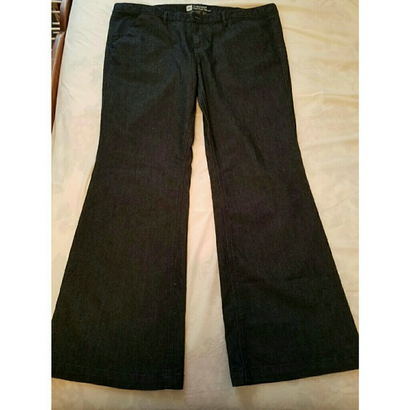 NWOT Mossimo Wide Leg Denim Trouser Pants