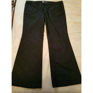 NWOT Mossimo Wide Leg Denim Trouser Pants