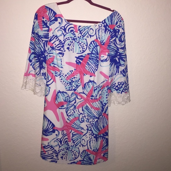 XS she she shells harbor tunic